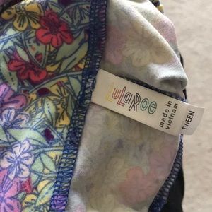 LulaRoe tween leggings